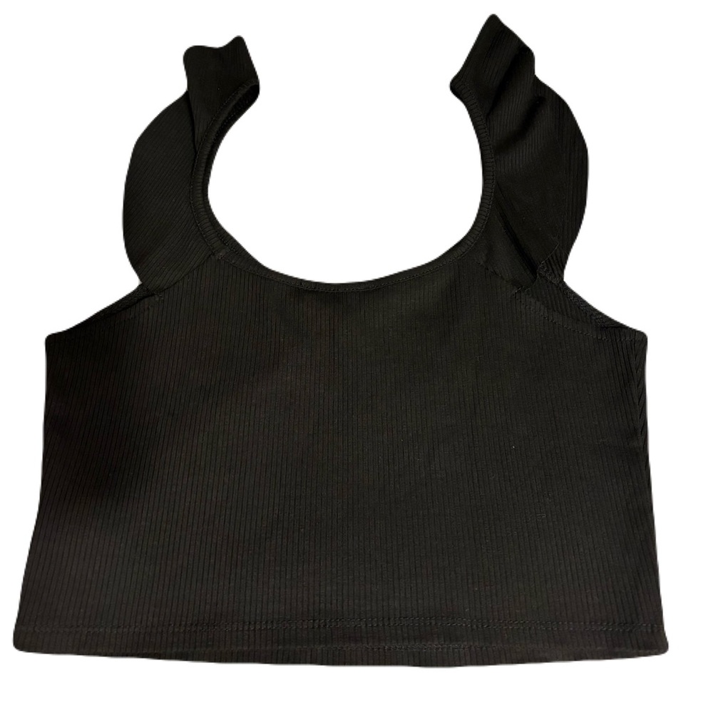 NWT Ruffle Cropped Tank - Picture 6 of 8